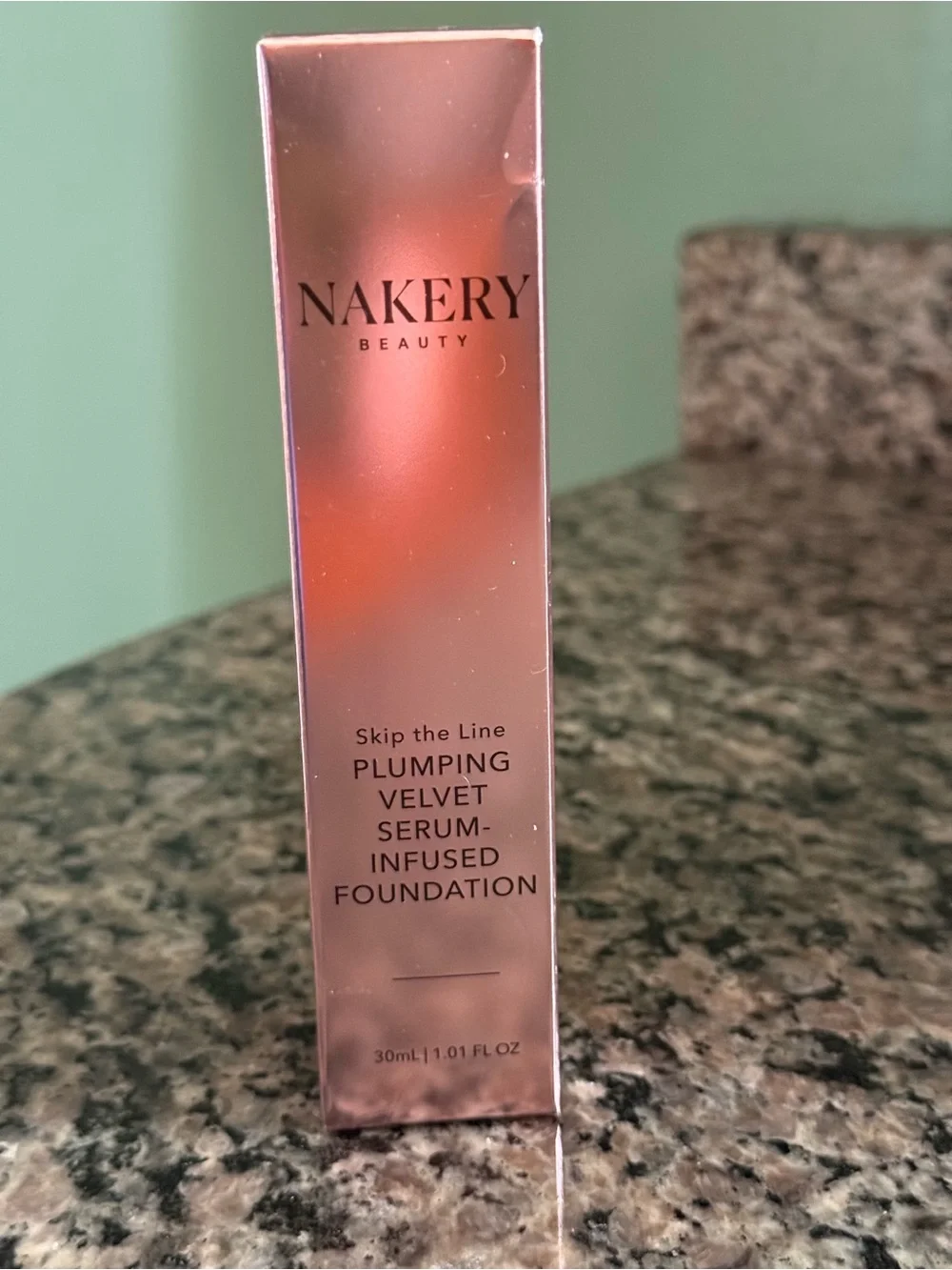 Nakery Beauty Plumping Velvet Serum-Infused Foundation - Deep